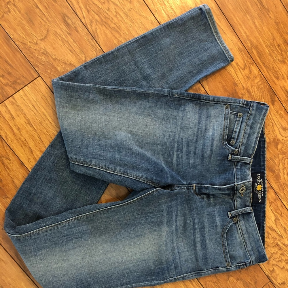 Lucky brand jean crops